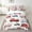 White Red, variant on Erosebridal Farm Tractors Bedding Twin Size, Truck Buffalo Bedding Accessories, Green, Microfiber 7pcs