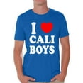 thumbnail image 1 of Awkward Styles I Heart Cali Boys Tshirt I Love Cali Boys Shirt California Shirts for Men Cali Gifts California Map T-Shirt Gifts from California, 1 of 4