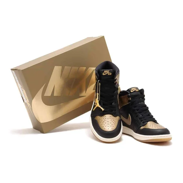 Ni - ke DQ0660-002 Ni - ke Air Jordan 1 High Golf Gold Toe (Men's)