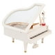 thumbnail image 1 of Caja de música para piano de cola blanca con bailarina giratoria de plástico, 1 of 1