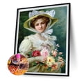 thumbnail image 2 of Cuadros Decorativos Diamante pintura 5D DIY chica completo redondo taladro Rhinestone Ndcxsfigh Nuevos Originales, 2 of 9