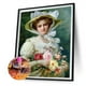 thumbnail image 1 of Cuadros Decorativos Diamante pintura 5D DIY chica completo redondo taladro Rhinestone imagen DQrwqpou Nuevos Originales, 1 of 9
