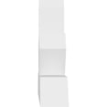 thumbnail image 3 of 48"W x 16"H x 4"D x 4"F, 8/12 Pitch, Saratoga Architectural Grade PVC Gable Bracket, 3 of 9