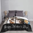 thumbnail image 4 of Custom Memorial Blankets with Photo Personalized in Loving Memory Picture Name Date Throws Blanket, Sympathy Gifts for Loss of Mom Dad Friends Pet(30"x40"), 4 of 6