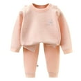 thumbnail image 1 of Children Wool Thermal Underwear Set Clothes And Pants Boys And Girls, 1 of 5