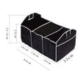 thumbnail image 4 of Car Trunk Accessories Organizer Collapsible Toys Food Storage Cargo Container Bags Box Bin, 4 of 7