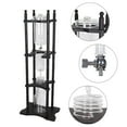 thumbnail image 5 of 11.02*9.65*45.28 Black-Red Cold Brew Coffee Maker Glass Dutch Coffee Dripper Ice Drip Coffee Tower 2500ml, 5 of 19