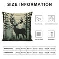 thumbnail image 5 of MLJA Vintage Wood Forest de Throw Pillow Pillowcase Theme Decor For Sofa Bed Couch Home Bedroom Gifts For Adventure ,&nbsp;&nbsp; Gift, 5 of 5