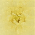 thumbnail image 1 of Ahgly Company Machine Washable Indoor Square Transitional Golden Brown Yellow Area Rugs, 7' Square, 1 of 7