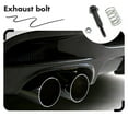 thumbnail image 3 of OUNONA 1 Set Exhaust Flange Bolt Kit Metal Boosts Fuel Efficiency for Automotive Enthusiasts Exhaust System Upgrade, 3 of 5