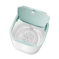 thumbnail image 1 of Hearth & Gear Mini Washing Machine Laundry Barrel Washer Underwear Socks Washer Portable Personal Rotating Turbine Washer Convenient For Home Dormitory Air Spray Organic Stone Shower Organic Stain, 1 of 6