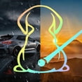 thumbnail image 1 of Homekingdee Cute Dog Wiper Silhouette Car Decal - Multicolor Plastic Rear Windshield Sticker with Wiper-Synced Motion for Automotive Decoration, 1 of 6