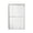 Nickel with Smooth Clear Glass Pattern, variant on Sterling 5475-48 Finesse 70-1/16" High X 47-5/8" Wide Sliding Frameless Shower Door -