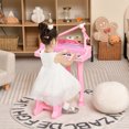 thumbnail image 2 of Costway 31 Keys Kids Piano Keyboard Toy Toddler Musical Instrument with Stool & Microphone Pink, 2 of 9