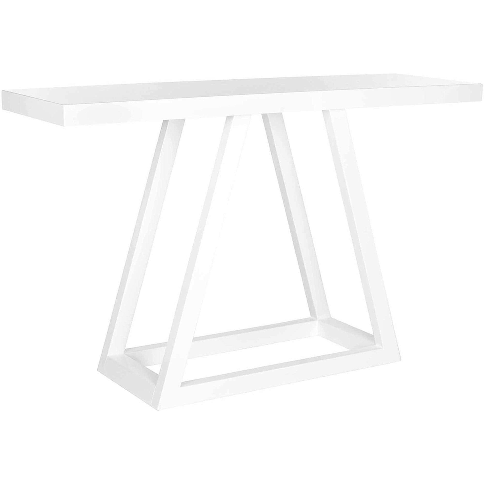 SAFAVIEH Sutton Solid Classic Lacquer Console, White
