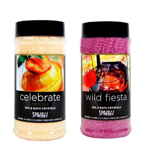 Spazazz Aromatherapy Spa and Bath Crystals 2Pk - Mimosa/Sangria