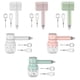 thumbnail image 4 of Batidora de alimentos eléctrica portátil inalámbrica, batidora de mano, batidora de de alta potencia, batidora de mano, novedad de 2021 Herramientas y accesorios para hornear Blanco mit Knoblauch Bearachild HA007441-04B, 4 of 6