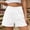 White, variant on Tqcoqu Women's Casual Denim Cargo Shorts Elastic High Waisted Summer Comfy Jean Shorts with Pockets,Khaki,Women's S-XXL