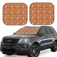 thumbnail image 1 of Saiise Halloween Mummy for Foldable Car Sun Shades (2-Pack) Offer Sun Protection with an Easy-fold Design for Convenient Windshield Shading-Small, 1 of 6