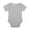 405-Grey, variant on LIIPEE Girls Boys Onesie Short Sleeve Round Neck Bodysuit Leisure Homewear One-Pieces,Grey,0-3 Months