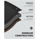 thumbnail image 4 of Non-Slip PVC Kitchen Mat, Oil-Resistant Sink Rug, 43 x 150 cm, Black, 4 of 5