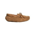 thumbnail image 2 of Beverly Hills Polo Club Girls And Boys Unisex Indoor Cozy Moccasin Loafer Slippers with Non, Slip Hard Sole (Little Kids), Tan, 11, 2 of 7