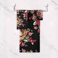 thumbnail image 4 of Coolnut Retro Floral Bath Towels Soft Absorbent Bath Towels Bath Towel Set of 3 for Home Hotel Bathroom Decor, 4 of 6