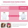 thumbnail image 4 of Miangastore 1 Set Origami Star Paper Strips with Bottle Fortunate Stars Paper Strips, 4 of 9