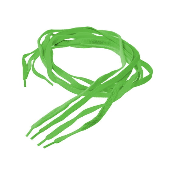 Bright Neon Green 38" Retro 80s Rave Costume Shoe Laces