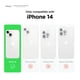 thumbnail image 2 of Funda de teléfono Elago compatible con iPhone 14 de silicona líquida, 2 of 7