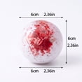 thumbnail image 3 of Crushed Ice Squishy Ball Toy, Ultra-Soft Slow Rising Stress Relief Fidget Toy, Calming Sensory Squeeze Ball for Desk Decor Office Home, Relaxing Gift for Adults, 3 of 3