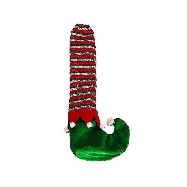 1/4 Pcs Christmas Chair Leg Covers Xmas Decoration Elf Stocking Slipper Table Leg Cover