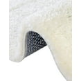 thumbnail image 7 of Unique Loom Solo Collection Area Rug - Calabasas (7' 11" x 10' Oval Snow White), 7 of 7