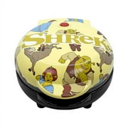 Uncanny Brands Electric Shrek Mini Waffle Maker, Nonstick Interior