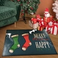 thumbnail image 1 of onlyliua ¡ ¡Ofertas Del Día! ¡Liquidación! Felpudo Decorativo Navideño Antideslizante para Interior y Exterior, para Puerta de Entrada, Baño, Alfombra, 1 of 1