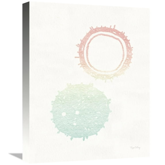 Global Gallery's 'Sunset Palms Fruit IV' By Elyse DeNeige Stretched Canvas Wall Art