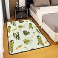 thumbnail image 2 of Erosebridal Helicopter Aircraft Area Rugs For Living Room 6'6" x 4'11", Military Tank Fighter Bedroom Rugs, Green, 2 of 5