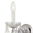 thumbnail image 6 of 3221-CH-CL-MWP Crystorama Lighting Imperial - 1 Light Wall Mount in Classic Style - 4.75 Inches Wide by 13.5 Inches High-Polished Chrome Finish-Hand, 6 of 6