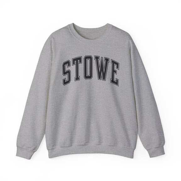 Stowe Vermont VT Sweatshirt Gifts Crew Neck Shirt Long Sleeve Unisex