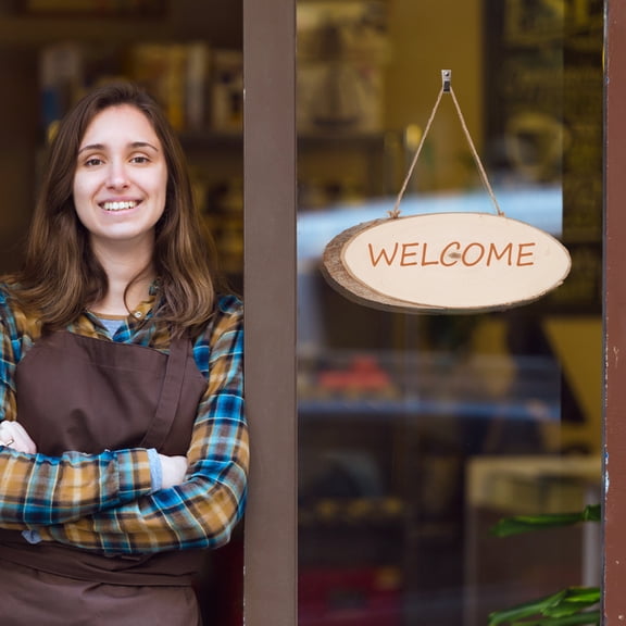 GAXIRE Oval Unfinished Wood Plaque Sign Board for Crafting, Business, and Personalization Projects