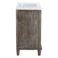 thumbnail image 5 of Modway Lilo 36" Modern Mindi Wood Tropical Bathroom Vanity in Gray/White, 5 of 9