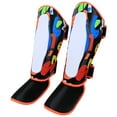 thumbnail image 2 of BN FIGHT Protectores de Piernas para niños Espinilleras Equipo de protección Protectores de pies para Boxeo Muay Thai Taekwondo Entrenamiento S TamañoNegro YUNYI BRAND  Deportes, 2 of 8