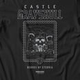 thumbnail image 3 of Masters Of The Universe Movie Castle Grayskull Framed In Chains Men's T Shirt (Black, S-XXXL), 3 of 4