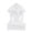 White, variant on Women's Longline Sports Bra - High Impact, Wireless Racerback - Built-in Support for Yoga/Crop Top Style