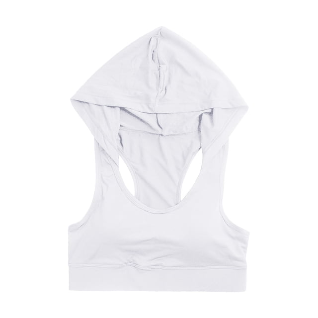 Sujetador deportivo largo para mujer: alto impacto, sin aros, espalda cruzada, soporte integrado para yoga/estilo crop top.