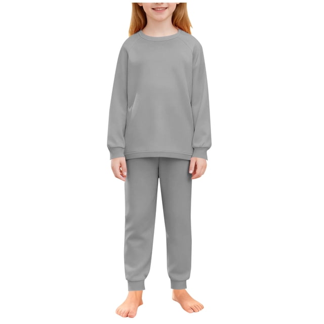 RXMEKW Ensemble Décontracté à Manches Longues avec Revers pour Femmes, Ensemble de Détente en Polyester 2 Pcs Tailles TP-TG