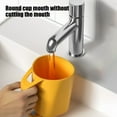 thumbnail image 6 of NWOKYZGH Bathroom Tumbler Cup with Handle, Solid Color Toothbrush Cups, Unbreakable Toothbrush Holders, Reusable Drinking Cups Plastic Mouthwash Bathroom Brushing Cup, 6 of 6