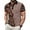 A, variant on Tshirts Shirts for Men Floral Printed Casual Short Sleeve Button Up Collared Polo Shirts Breathable Summer Comfortable Slimming Men Shirts A L