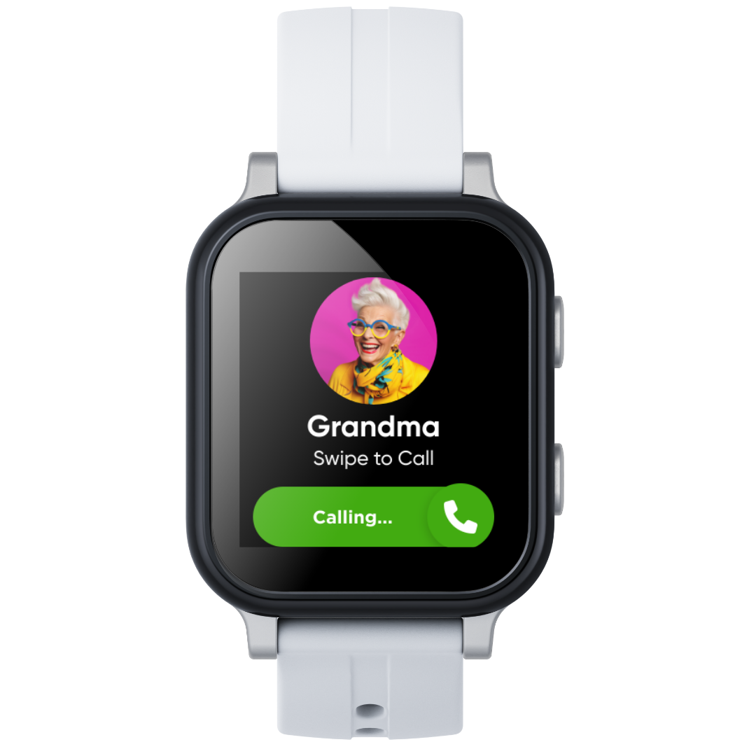 Gabb Watch 3e Smart Watch for Kids with GPS Tracker, Unlimited Call and Text, Parental Controls, Monthly Subscription, Silver