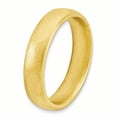 thumbnail image 4 of Sterling Silver Gold-Plated Satin Ring, 4 of 11